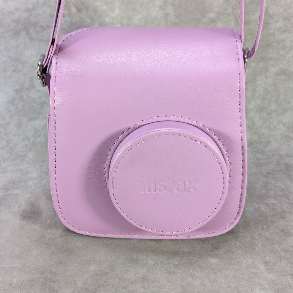 Fujifilm Instax Mini 7+ Instant Film Camera With Matching Case Shoulder Strap - Picture 3 of 8